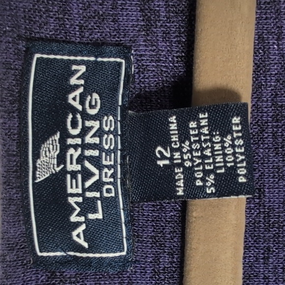 American Living Purple Midi Dress - Picture 3 of 7